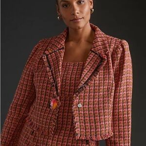 Anthropologie X Maeve Tweed Blazer (Blazer Only) Size 12
